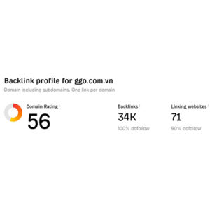 Chỉ số DR, Backlinks, LW của Ahrefs